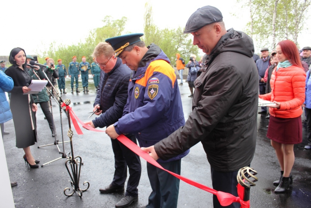 Открыто нового здание пожарно-спасательной части в п. Октябрьский Белгородского района